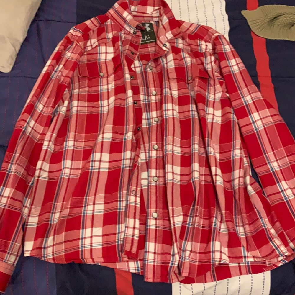 Men’s large Under Armour long sleeve fishing shirt